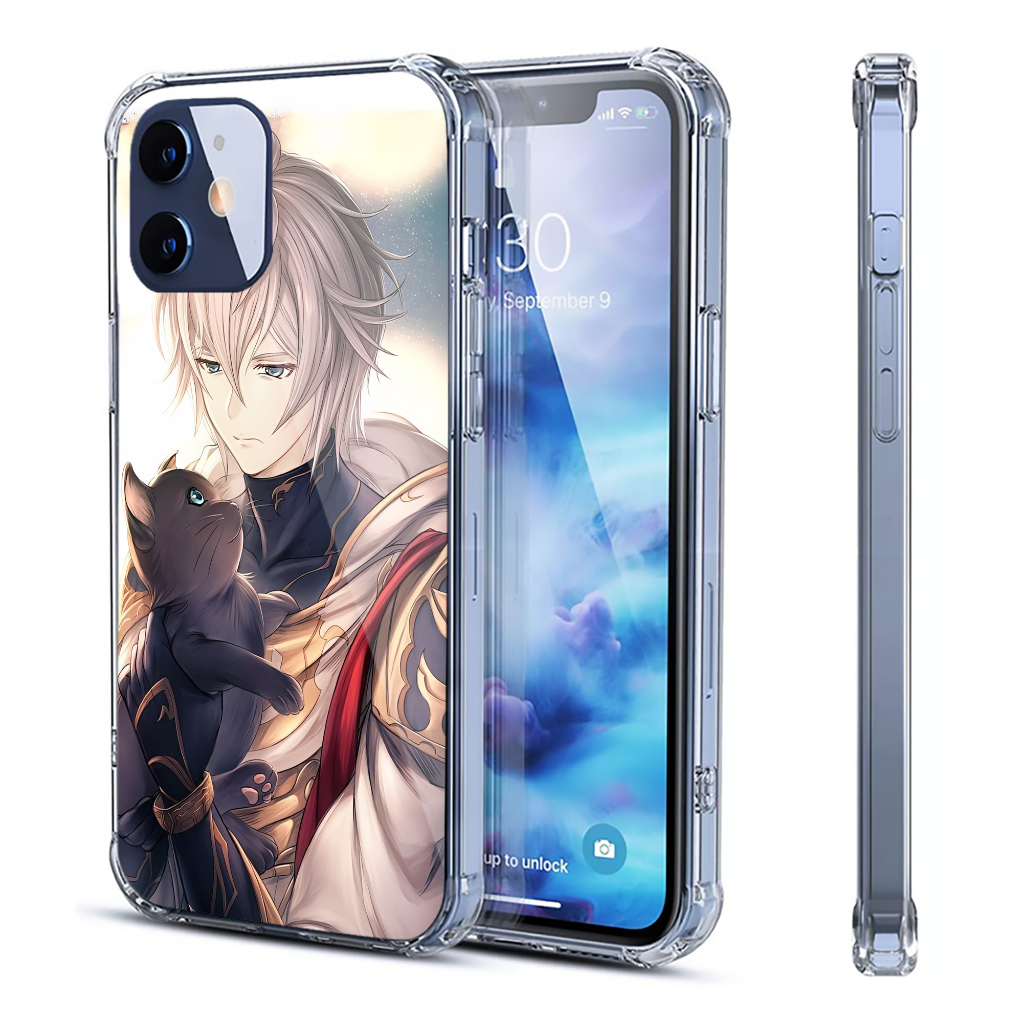（画像用） 刀剣乱舞 Touken Ranbu 【iPhone 12シリーズ対応】透明スマホケース（クリアソフトケース）